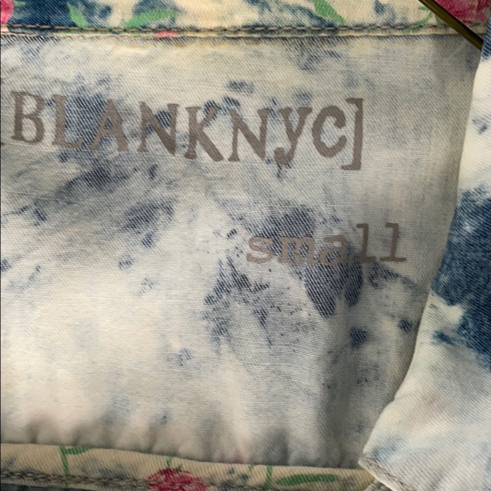 Blanknyc Small Bleached Chambray Buttondown Shirt - image 2